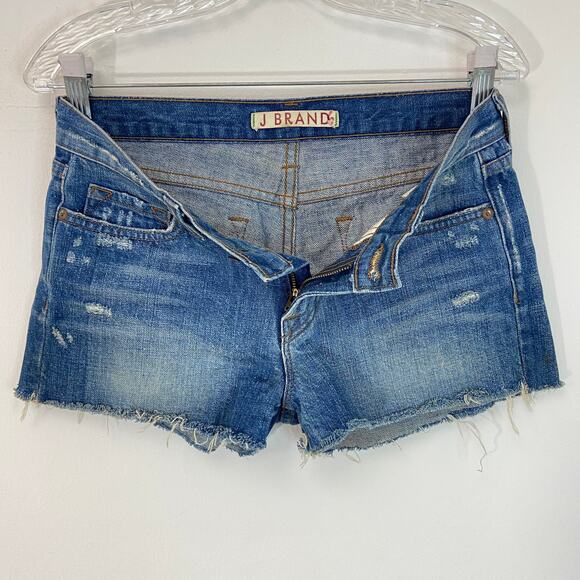 J Brand Libra Cut-Off Jean Shorts - Picture 3 of 7